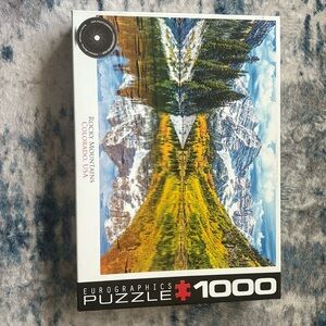 Eurographics 1000 piece Rocky Mountains